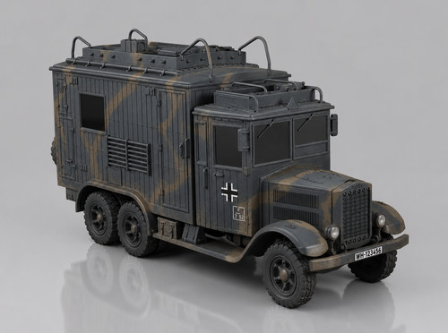Camion radio krupp l3h163 - radio,