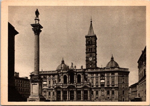 Cartolina roma italia basilica - italia,