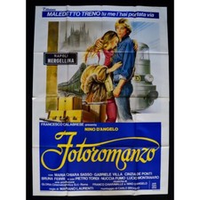 manifesto FOTOROMANZO nino d'angelo treno duomo milano napoli mergellina A159