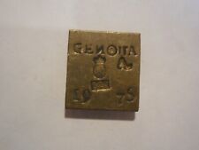 peso monetario Genova oro 24 lire 6,3 grammi