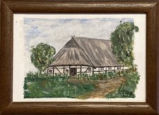 Dipinto A Olio Miniatura