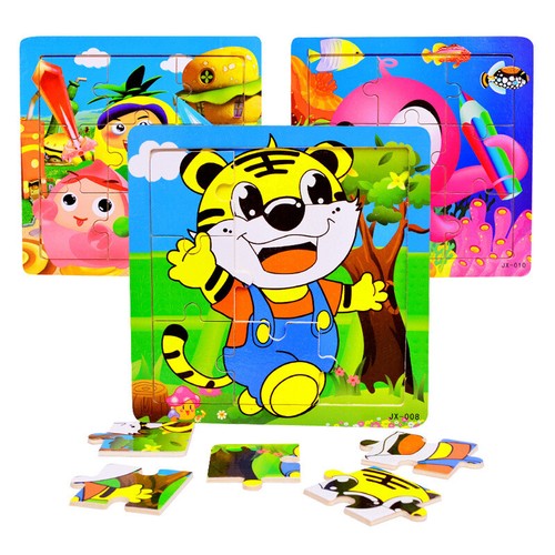 Puzzle bambino prescolare - 3d,