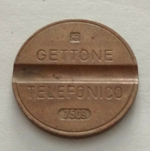 Gettone telefonico 7509 - telefonico, n.