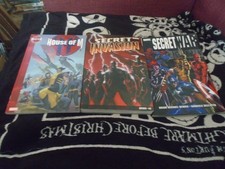 Marvel Comics House of M / Secret War / Secret Invasion Graphic Novel TPB Bundle