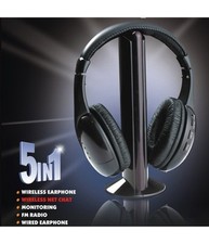 Cuffia Cuffie Wireless 5 In 1