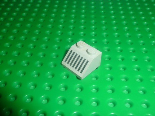 Lego space slope - brick, oldgray