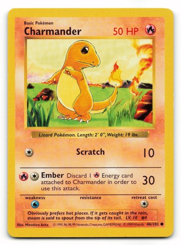 Charmander - (base, set,