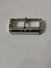 Eberhard Fibbia in acciaio/ Steel buckle - mm 18