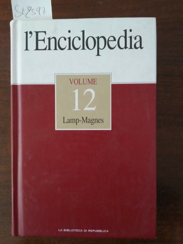 Enciclopedia volume 12 - enciclopedia,