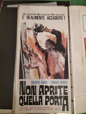 LOCANDINA film Horror Non Aprite Quella Porta Tobe Hooper Killer Poster