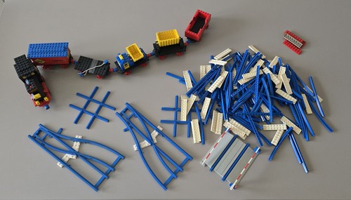 Treno lego anni 70 - anni, set
