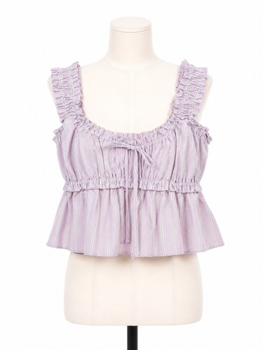 Canotta babydoll zara viola - canotta,