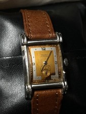 Tank Art Deco Wyler Etanche Incaflex Orologio Vintage