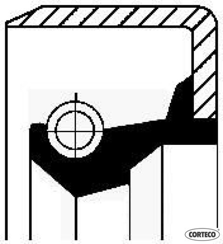 Corteco 19026240b guarnizione - corteco,