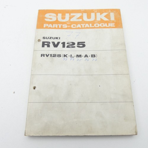 Suzuki 125 vanvan catalogo - 125,