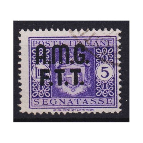 Trieste zona 1947 segnatasse - a,