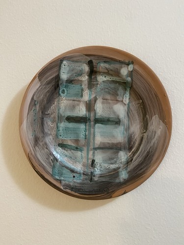Piatto artistico ceramica - piatto,