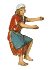 Pastore Uomo Sale Scala Arabo Landi Cm 10 Pastori per Presepe