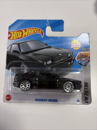 Hot wheels maserati shamal - hot,