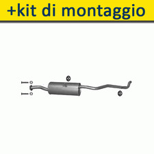 SUZUKI SAMURAI SJ413 1.3 2.0 1984-1992 Silenziatore Marmitta Posteriore+