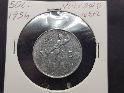 Moneta lire vulcano - moneta,
