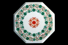 Tavolo 12" in marmo decorativo