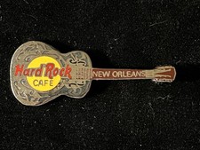 Hard Rock Cafe Pin New Orleans Chitarra in acciaio