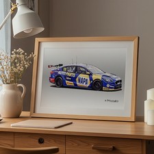 Poster stampa BTCC 2026 Ford
