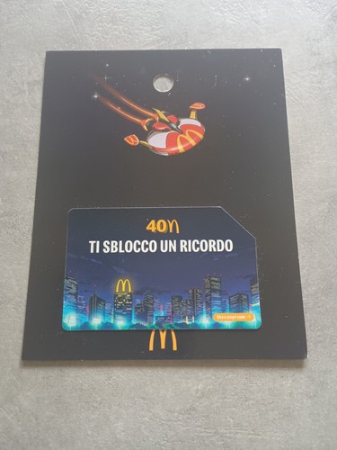 Card promozionale mcdonald - card,