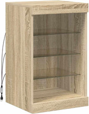 Credenza Con Luci LED Rovere