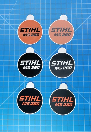 Adesivo vinile per stihl ms - in,