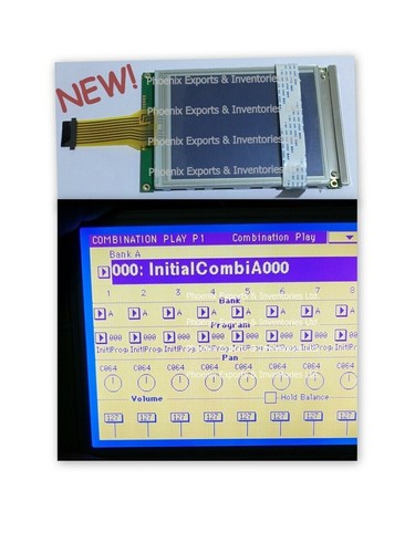 Display lcd korg triton - lcd, con