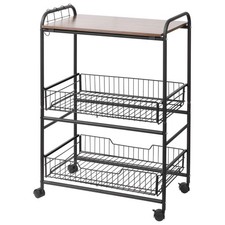 HOMCOM Carrello Portavivande