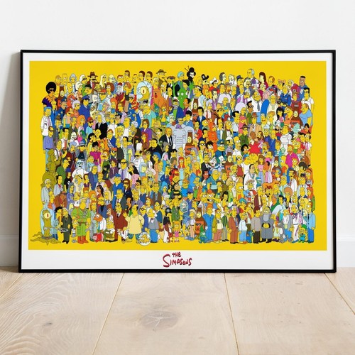 The simpsons character collage - the,