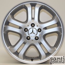 1 CERCHIO IN LEGA 8 X 18 " MERCEDES ML ORIGINALE USATO A1644011302