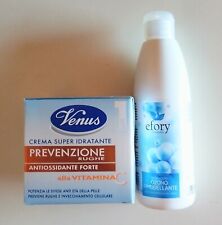 Venus Crema viso Vitamina C 50 ml e Efory Crema corpo Ozono Rimodellante 200 ml
