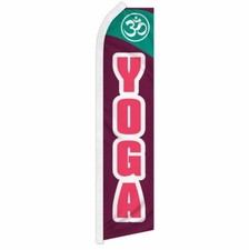Insegna pubblicitaria "YOGA"