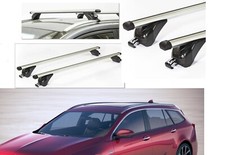 BARRE PORTATUTTO ALLUMINIO OPEL INSIGNIA SPORTS TOURER ANNO 2019 RAILS CHIUSI