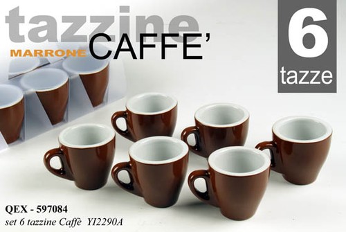 Set tazzine caffè bar - set, 6