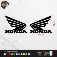 Adesivi Stile Ali Honda - Compatibili Hornet Cbr - Prespaziati 2 Pz