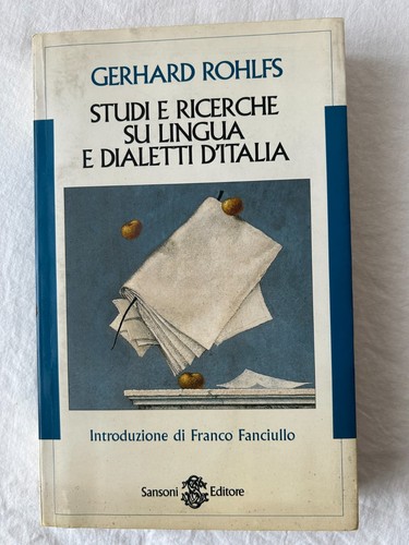Libro rohlfs studi - rohlfs, ricerche