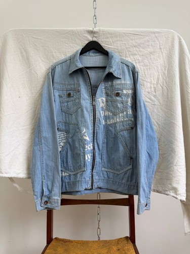 Giacca denim camionista