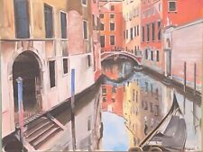 Quadro dipinto a mano d'autore - 40x30 cm - Venezia