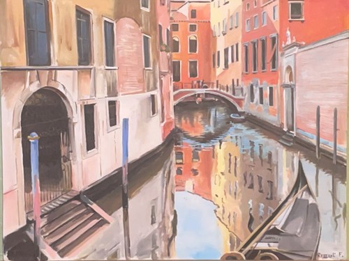 Quadro dipinto mano - mano, d'autore