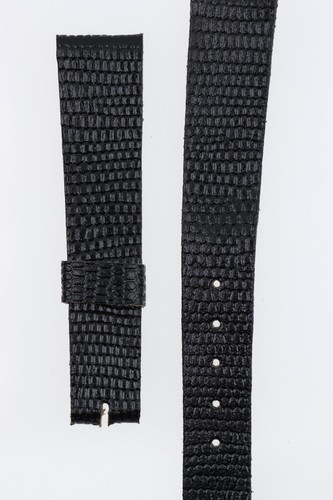 Cinturino vintage pelle nera - cinturino,