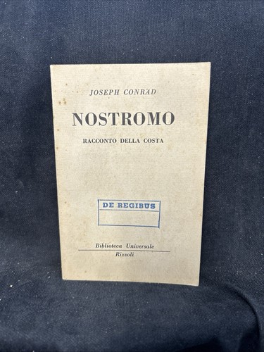 Nostromo racconto della costa - racconto,