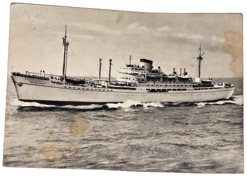 Cartolina nave ugolino vivaldi - cartolina,