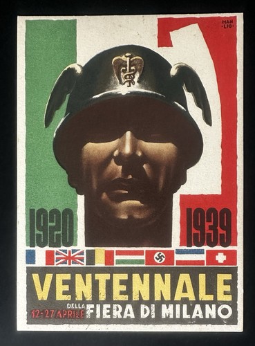 Cartolina ventennale fiera - cartolina,