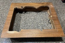 Base Giradischi Doppio 12xx in Legno Massello (Leggere Descrizione)