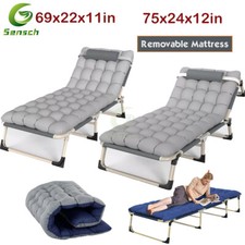 Letto pieghevole semplice letto per ospiti letto pieghevole materasso pieghevole letto da campo materasso 3/4 gambe